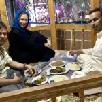 Most of our meals were eaten outside.