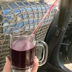 Who knew Afghanistan had black carrots?? The juice is very fresh and delicious!