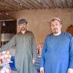Pomegranate salesmen.