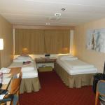 My cabin on the ship.