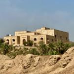 Presidential Palace of Saddam Hussein located in Babylon. He had over 100 palaces in Iraq! 