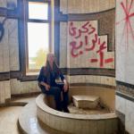 Hanging in one of many of Saddam's tubs! 
