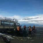 Getting our gear on to bike the world's most dangerous road.