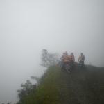 Stopping to have a look into the abyss.
