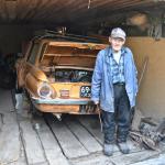 One of the locals that moved back to the exclusion zone one year after the disaster. He's 81 and lives with his wife. Luckily the wind was blowing in the opposite direction the day of the explosion and so the radiation levels weren't nearly as bad at his home.