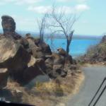 Driving to the ferry.