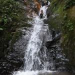 The last waterfall we slid down.