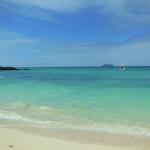 We stopped here for a snorkel.