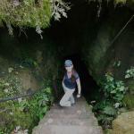 Entrance to the lava tunnels.