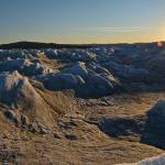 The midnight sun.