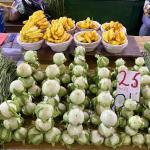 Tropilab, aka African eggplant. Originally from Africa, but now cultivated on a large scale in Suriname.