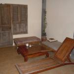 Outside my hotel room in Borobudur.