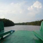 Waterway we had to traverse.