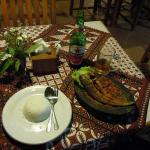 Fish dinner.