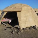 My hut.