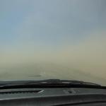 The dusty "road" to Lac Abbe.