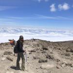 Above the clouds!