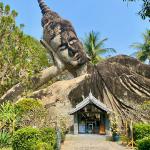 Buddha park, outside Vientiane.