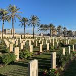 Immaculate commonwealth cemetery from WWII