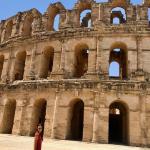 El Jem, as beautiful as the colosseum in Rome, without the crowds! 