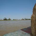 A view of the narrow ledge you had to balance on, on the way back to the toilet!