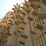 Looking up a mosque in one of the small villages we stopped at along the Niger.