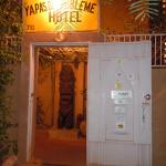Entrance to my hotel in Mopti.