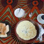 A great omlette for breakfast.