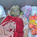 Yea, that was my bed for the night! I rested my head on my backpack and covered up with the dirty blanket the kind locals gave me (which without, I would have froze!) Crates of fruit and vegetables were next to me. A few cabbages got loose and rolled around my head all night long!