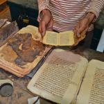 The library which houses the fragile-as-dust ancient Islamic manuscripts of Chinguetti.