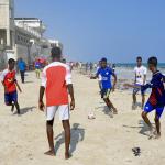 Football (soccer) is the favourite sport.