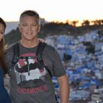 View from the Spanish steps, Chefchaouen.