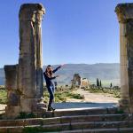 The Roman ruins of Volubilis, 33 km outside of Meknes.
