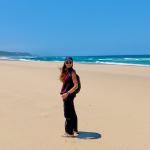 Ponta Do Auro. I had this beautiful beach to myself! Mozambique is experiencing election protests, fuel shortages and terrorism in the far north. With no tourism, the country is hurting. I saw two other travelers the entire time I was there.