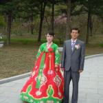 Just married.