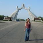 Monument to the Three Charters of the National Reunification.

