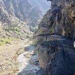 The roads on our way to Chitral.