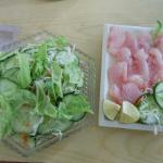 Sashimi lunch