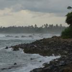 Welligama coastline.