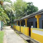 My hotel in Welligama.
