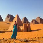 The pyramids of Meroe.