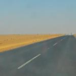 Driving from Bergrawiya to Kerima, there's a whole lot of nothing!