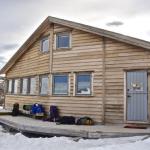 The cabin, sans electricity. My home for two nights.