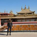 Me on top of Jokhang Temple.