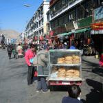 Bread for sale on the street.