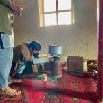 After Sarhad-e Broghil, we brought our own food and picked up a cook to bring with us. The further into the Wakhan we went, the colder it got. I don't know how the cook seemed to have no problem being barefoot with his sandals. I was frozen! 