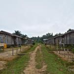 A nine hour trip down the Braza River ended me up here, at Mabul village. My first night of the trek was spent here.