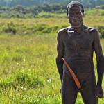 Penis gourd in Wamena. When I asked if I could take his picture, he proudly complied!