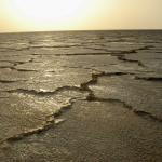 Salt flats surrounding the Danikal Depression.