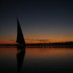 I spent three days floating on the Nile on a Felucca. No bed, no chair, no toilet.  Nothing but deck!